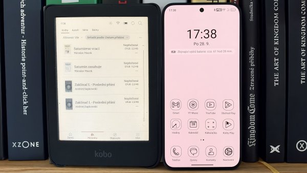 Telefon TCL P80 Ultra s displejem Nxtpaper