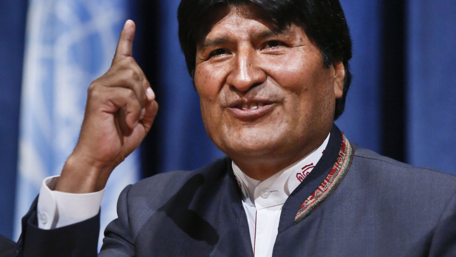 Bolivijsk prezident Evo Morales