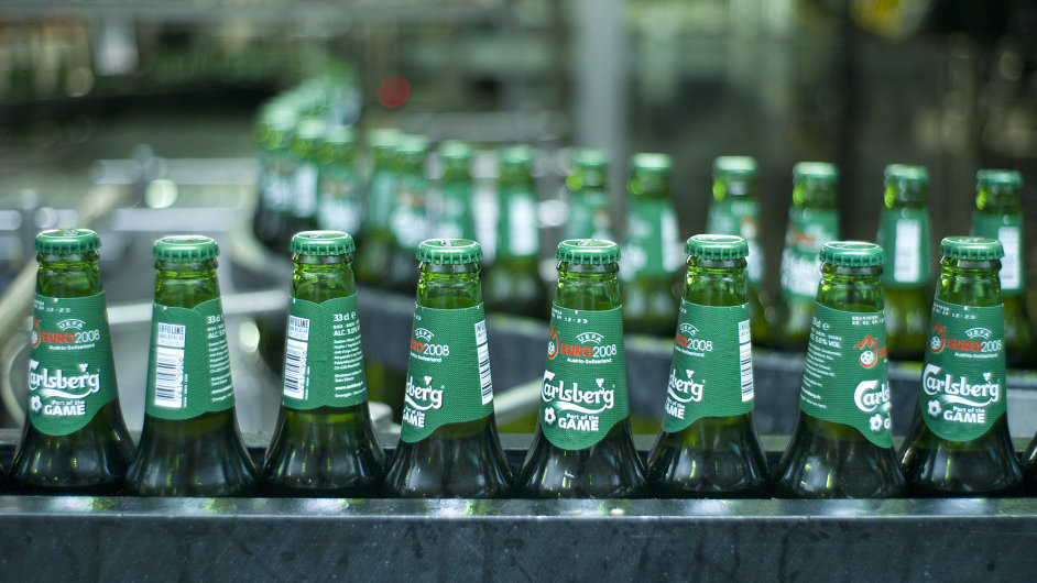 Strna piva dnsk pivovarsk spolenosti Carlsberg.