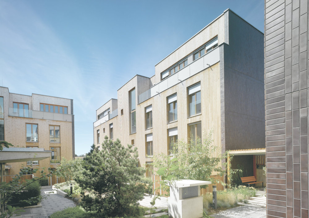 Obytný soubor Vackov – Alfarezidence, Praha 3 / UNIT architekti, Jiran Kohout architekti (2012)
