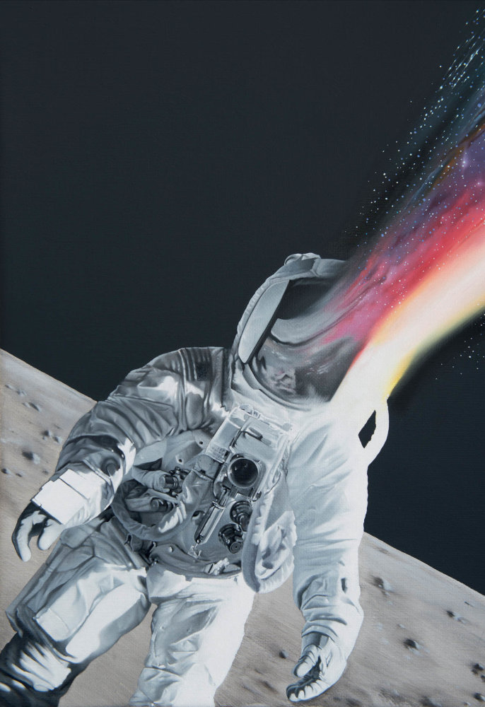 Detail obrazu To, po čem pátráš, máš uvnitř sebe, 2017