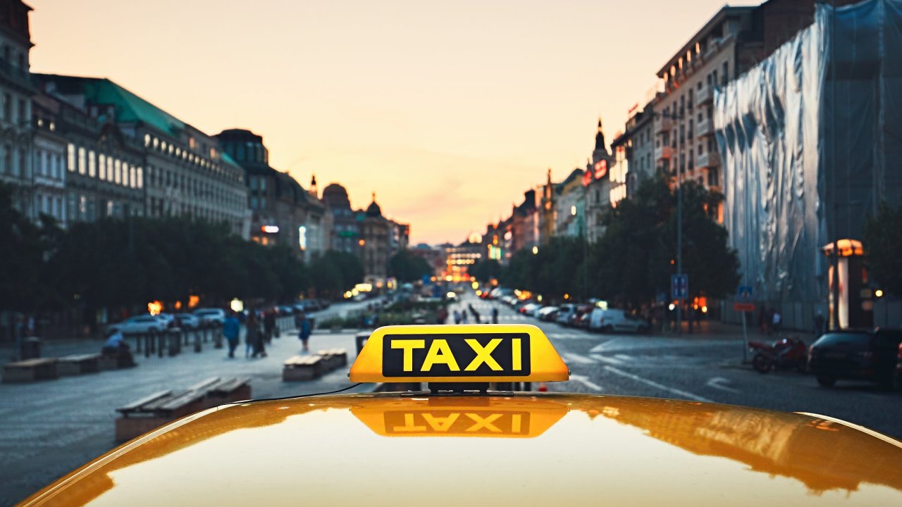 Taxi, Praha