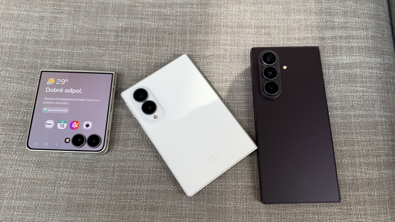 Nové skládací telefony Samsung Galaxy Z Fold8, Fold8 Ultra a Flip8