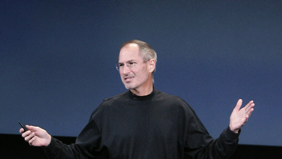 Steve Jobs byl jeden ze f, kte se mohli pochlubit 