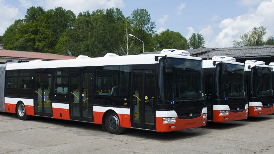 Autobusy MHD - ilustran foto