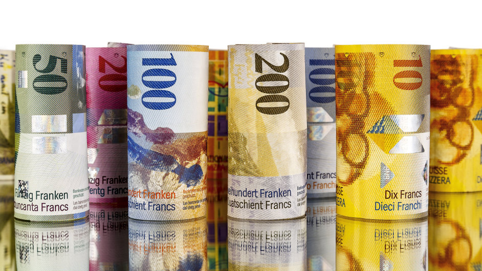 Švýcarský frank. Ilustraèní foto