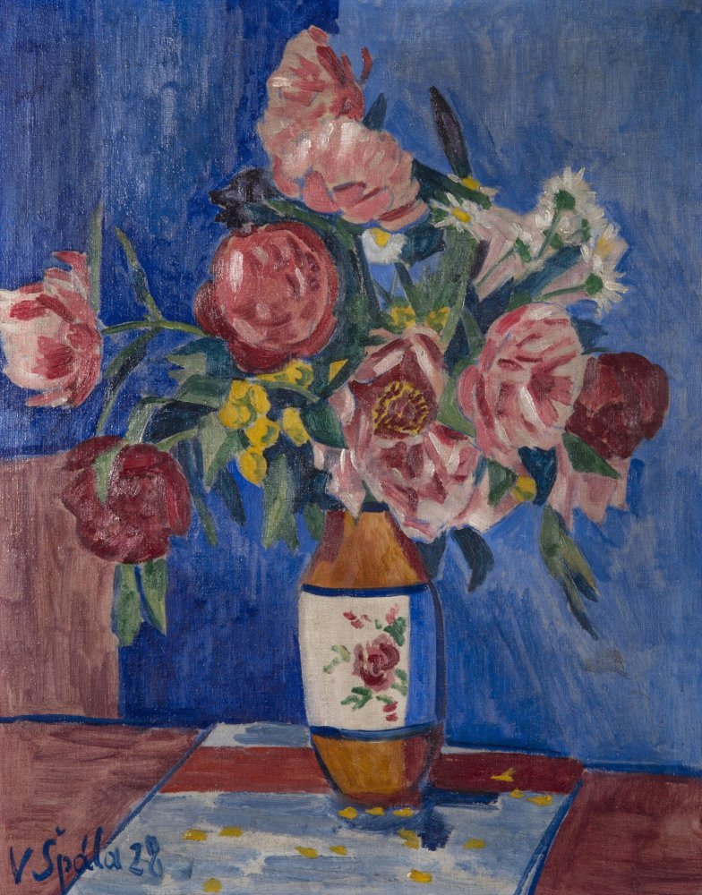 Václav Špála: Pivoňky (1928)