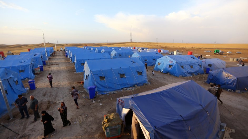 Uprchlick tbor v Mosulu