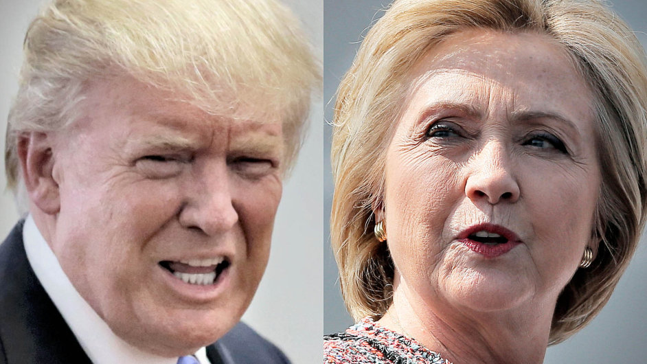Z o do o: Kandidti na ad americkho prezidenta Hillary Clintonov a Donald Trump se poprv utkaj v tradin televizn debat.