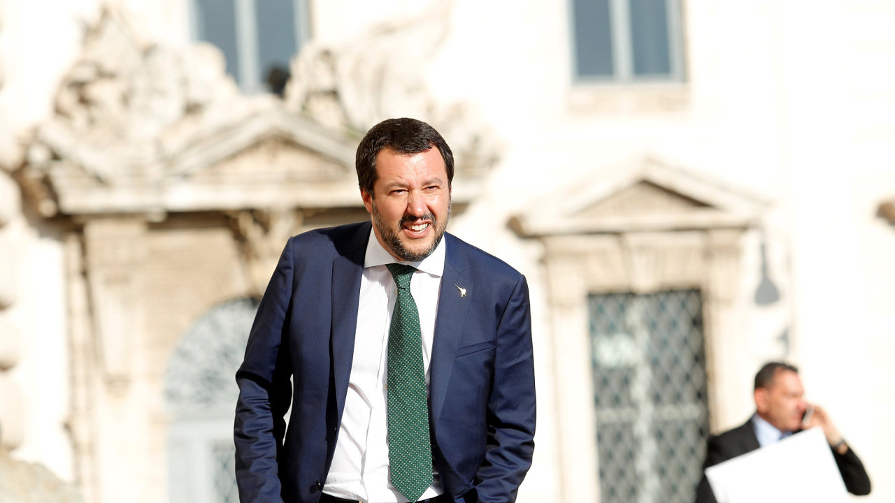 Italsk ministr vnitra Matteo Salvini