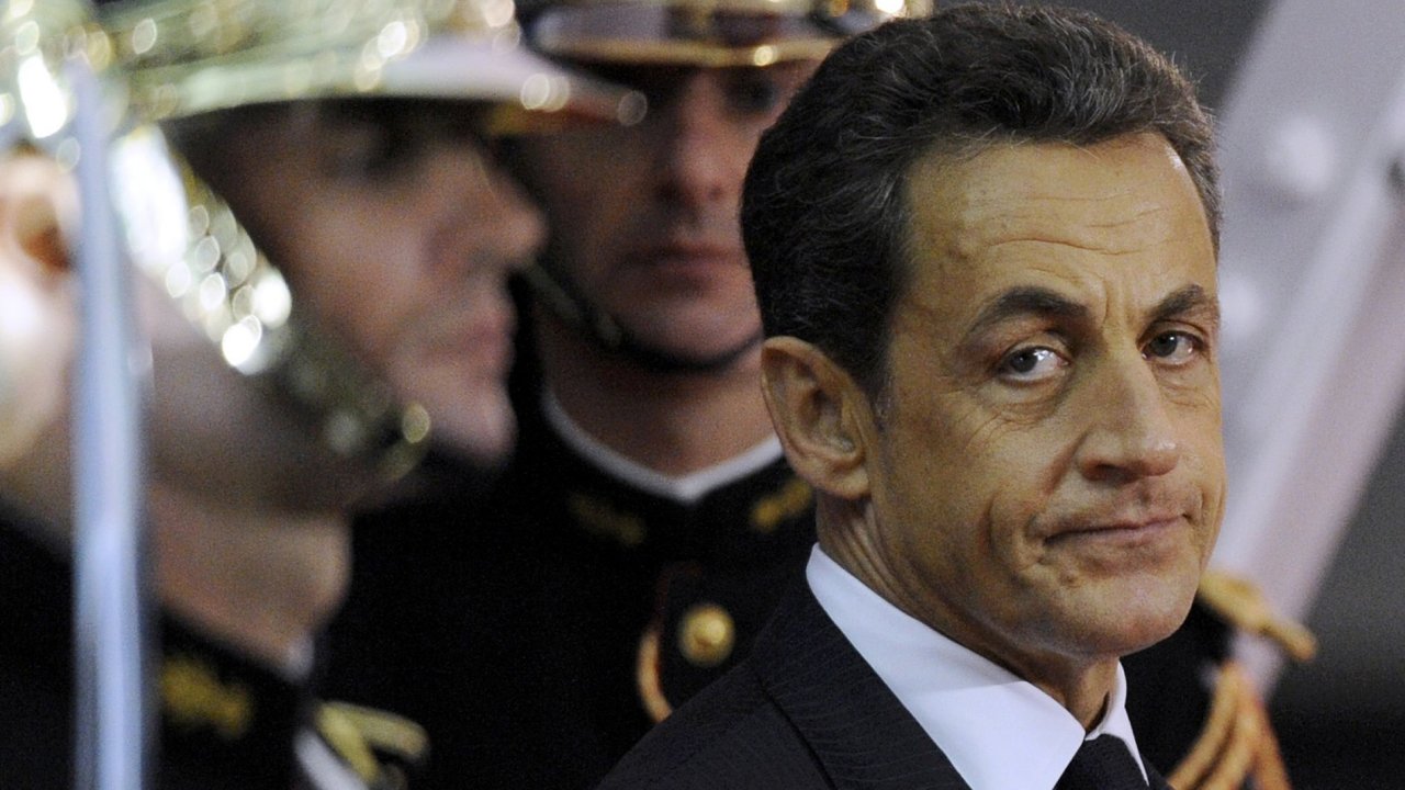 Francouzsk prezident Nicolas Sarkozy.