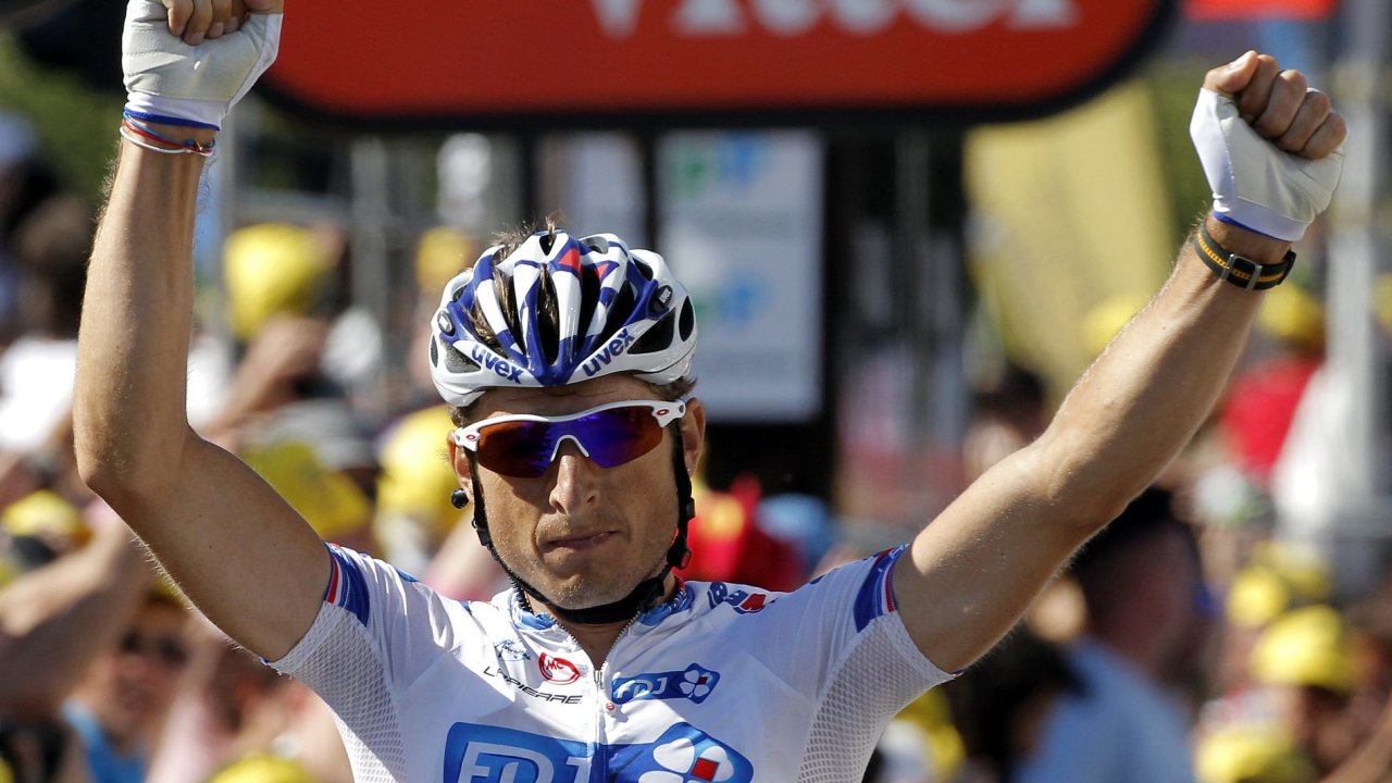 Pierrick Fedrigo vyhrv 15. etapu Tour de France