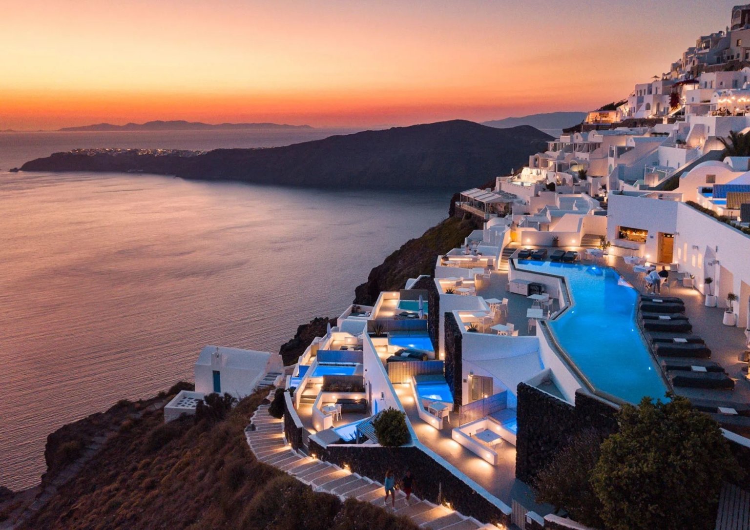 Grace Hotel, ostrov Santorini