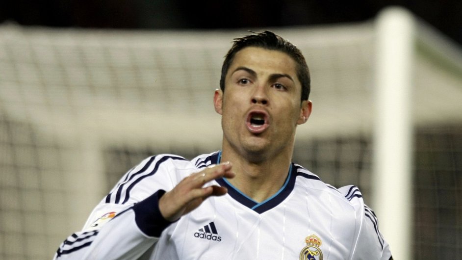 Cristiano Ronaldo v dresu Realu Madrid