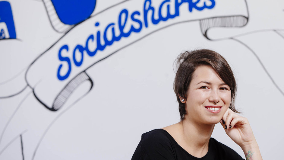 Veronika Augustov, manaerka socilnch mdi v Socialsharks