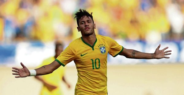 Politiky zatratili. &Uacute;to�n&iacute;k Neymar ale mil&aacute;�kem Brazilc� z�st&aacute;v&aacute;.