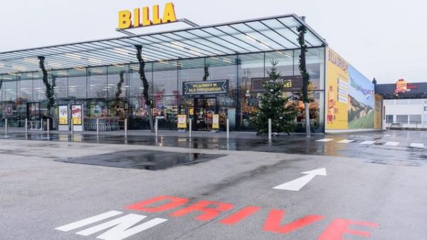 Billa, "supermarket budoucnosti" ve V&iacute;dni na Perfektstrasse