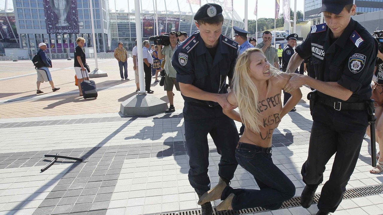 Aktivistka enskho hnut Femen