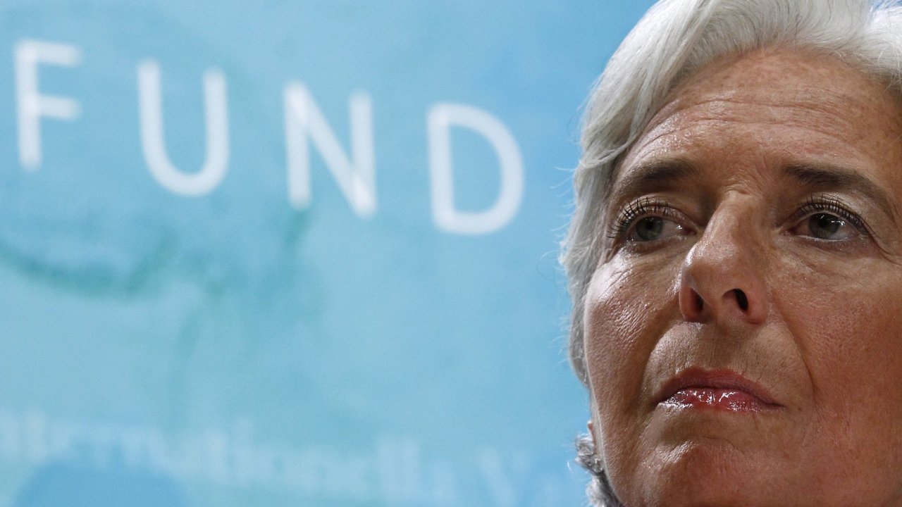 Výkonná øeditelka Mezinárodního mìnového fondu Christine Lagardeová.