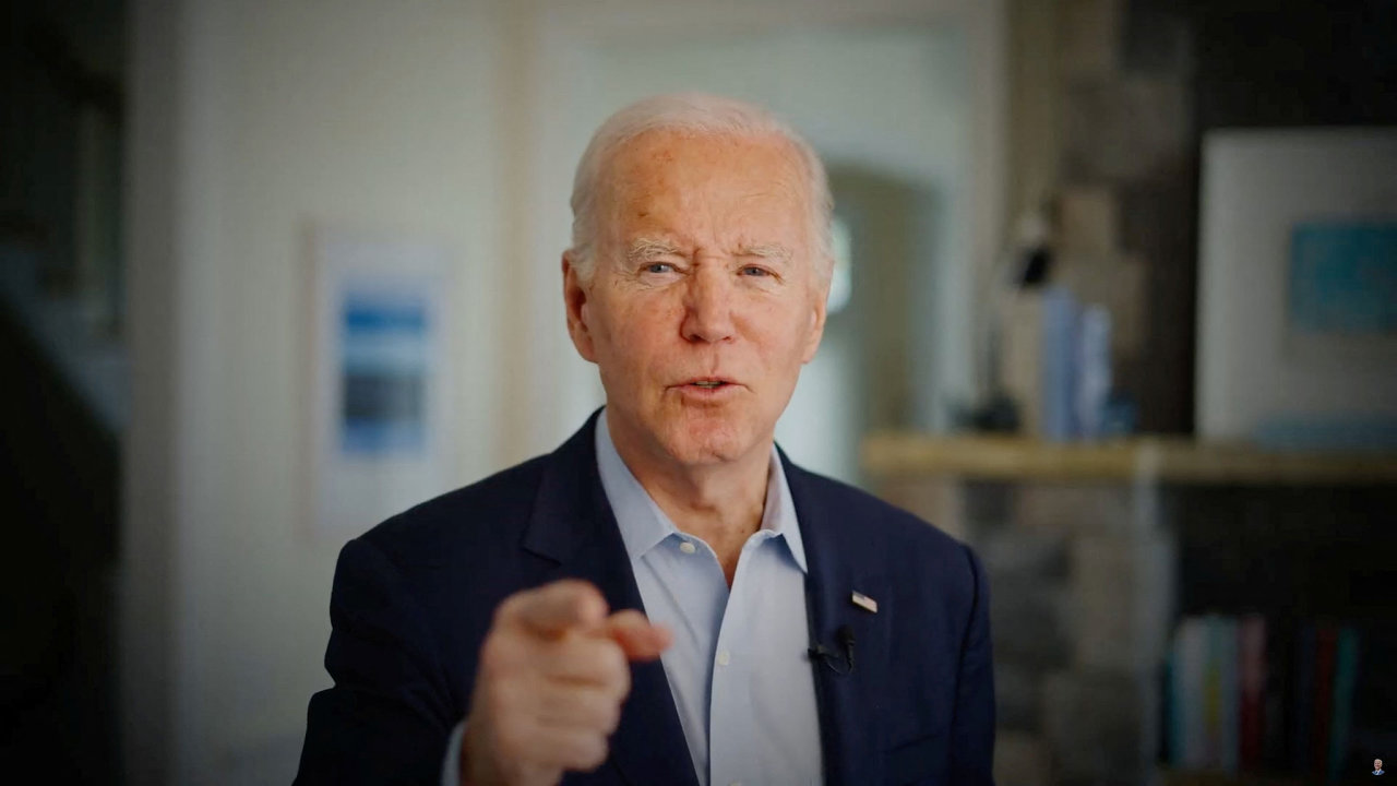 Americký prezident Joe Biden zahajuje kampaò ke svému znovuzvolení