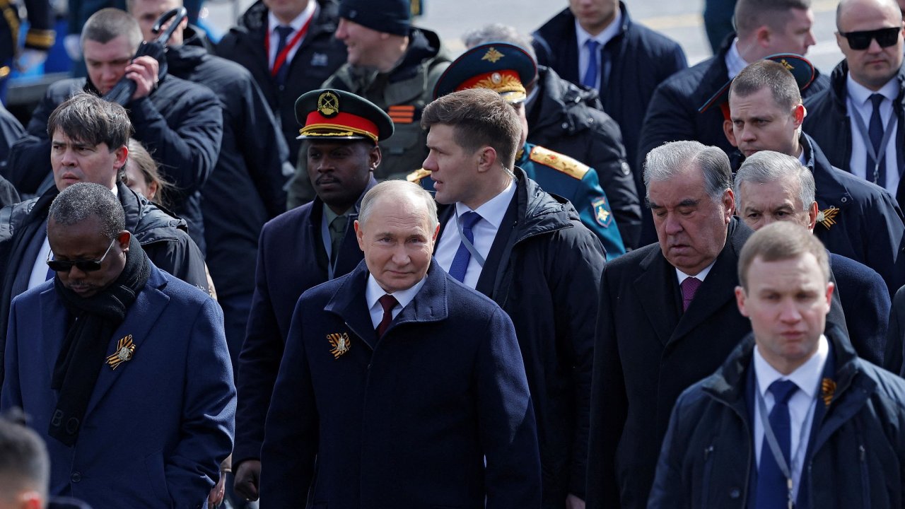 Putin, bodyguardi