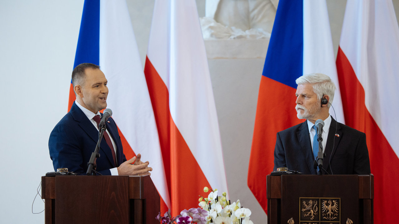 Prezident Petr Pavel a polsk prezident Karol Nawrocki