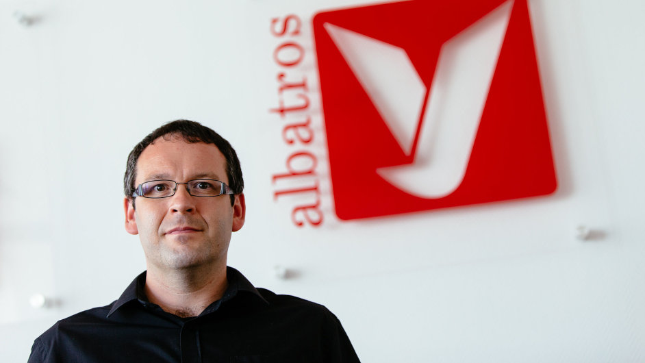 Na snímku je generální ředitel vydavatelské skupiny Albatros Media Václav Kadlec.
