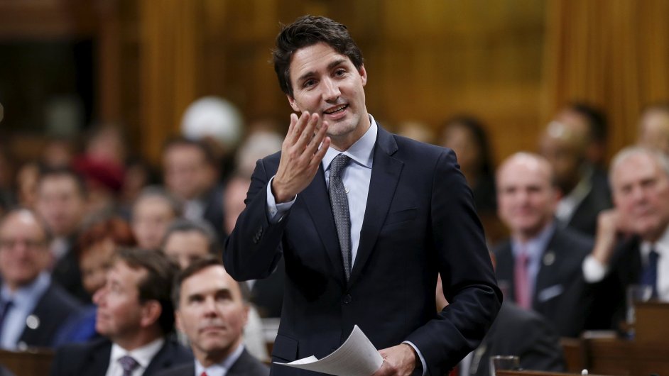 Kanadsk premir Justin Trudeau