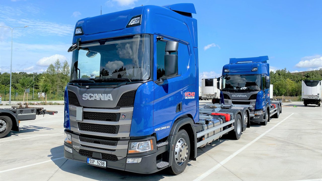 Nová Scania ve službách VCHD Cargo.