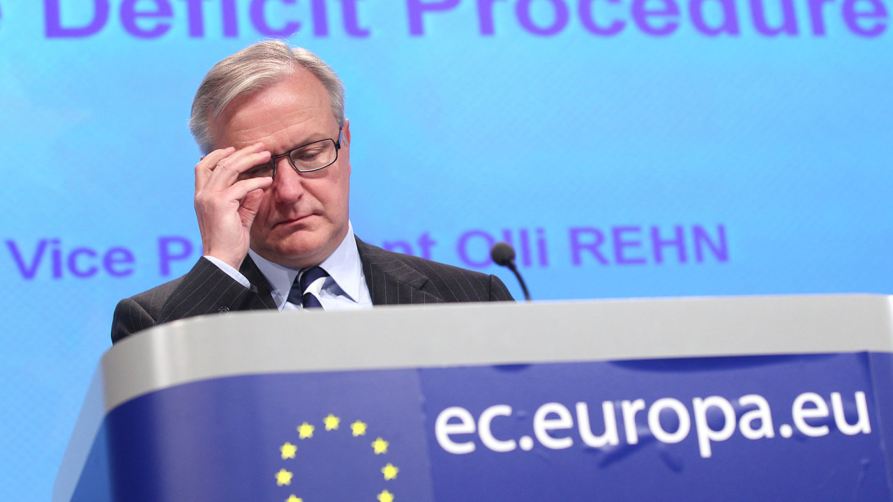 Evropsk komisa pro mnov zlitosti Ollie Rehn.