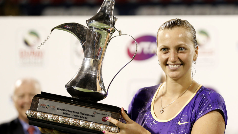 Petra Kvitov vyhrla turnaj v Dubaji.