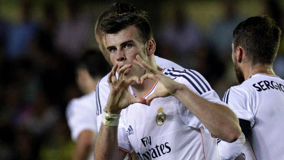 Gareth Bale slav premirov gl v dresu Realu