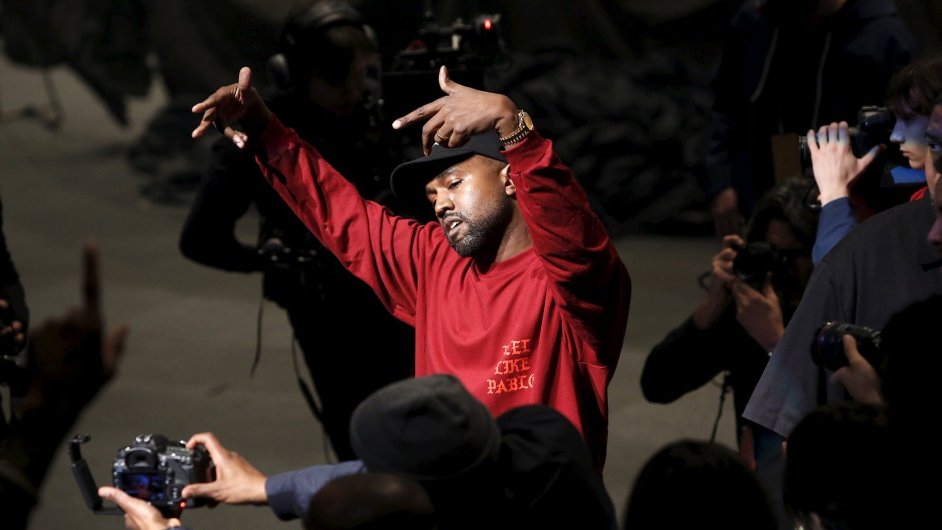 Snmek z pedstaven novho alba Kanye Westa v Madison Square Garden.
