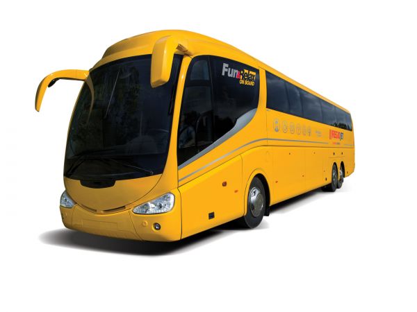 Autobus RegioJet rebrand polep rg