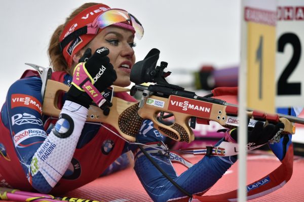 Koukalov&aacute; z&iacute;skala v posledn&iacute;m z&aacute;vod� v Nov&eacute;m M�st� na Morav� zlato.