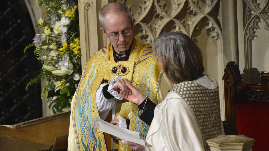 Nov arcibiskup z Canterbury Justin Welby