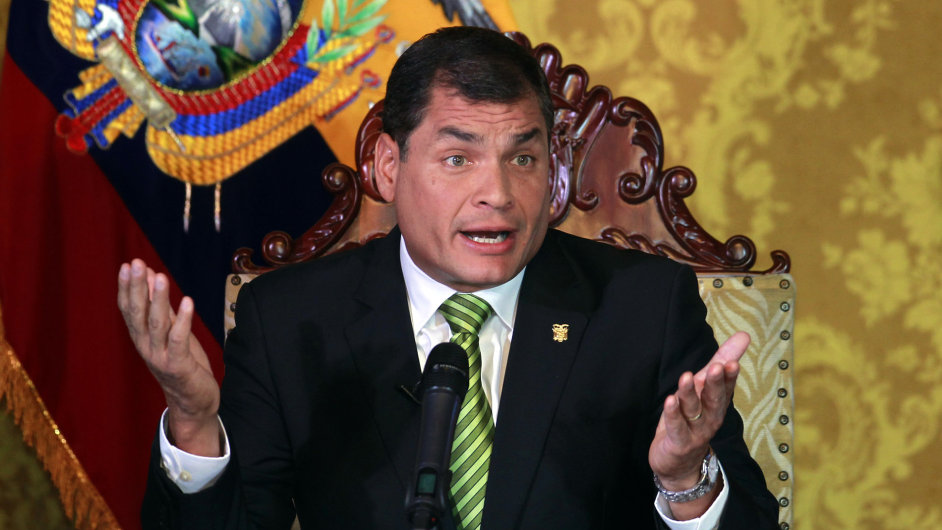 Prezident Ekvdoru Rafael Correa