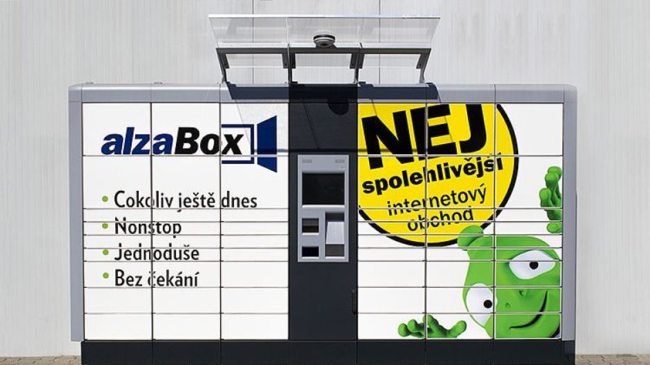 On-line obchod Alza zav�d� s� vlastn�ch �lo�n�ch automat� pro vyzvednut� objednan�ho zbo��