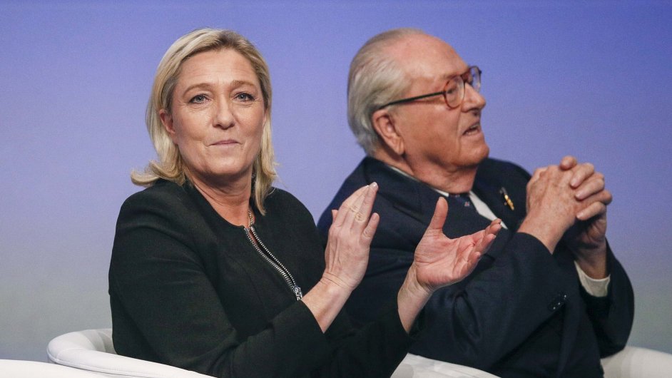 Jean-Marie Le Pen se styd za svoji dceru a nechce, aby 