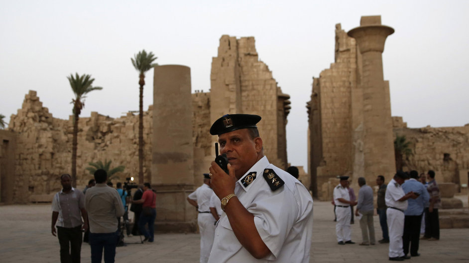 Egyptsk policie pr atentt v Karnaku zmaila a dky upozornn.