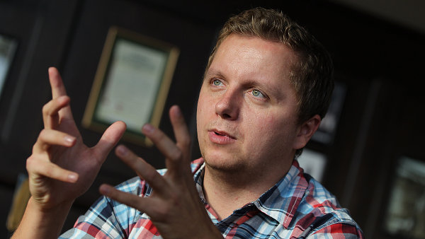 Erik Hud�k, zakladatel projektu miniFAKTURA