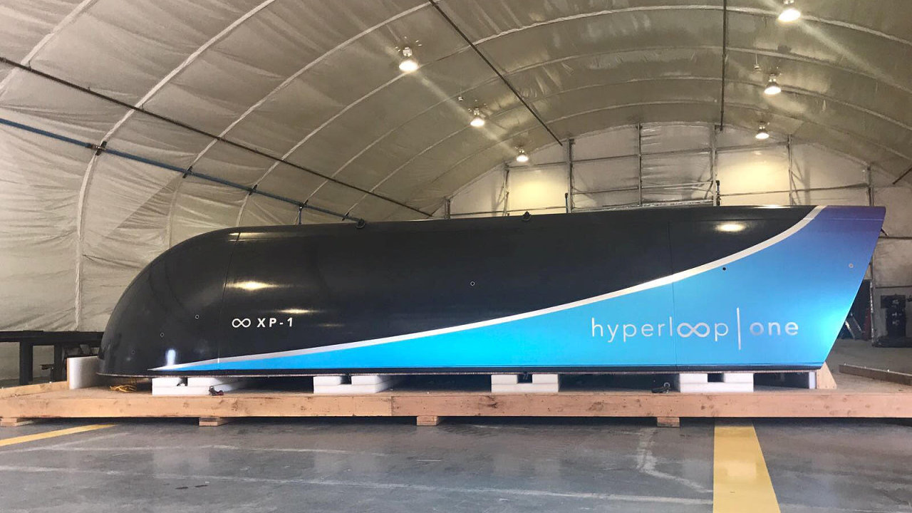 Projekt Hyperloop je pipraven na rozhodujc testovn v Nevad.