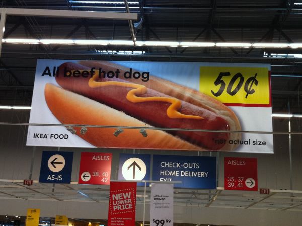 ikea hot dog francis storr