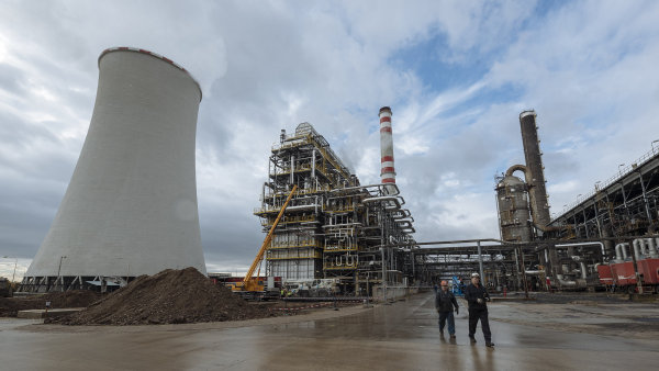 Chempark společnosti Unipetrol.