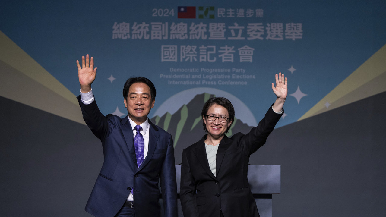 Stávající prezidentka Tchaj-wanu a její nástupce