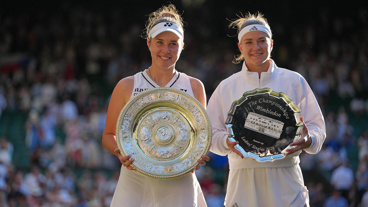 Linda Noskov� je dal�� v dlouh� �ad� �esk�ch v�t�zek Wimbledonu.