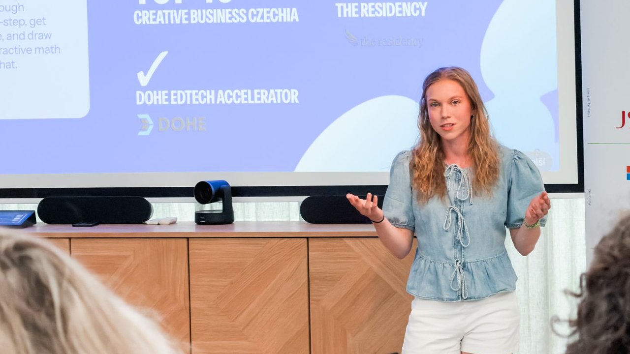 Kristýna Coufalová, zakladatelka společnosti Learniva