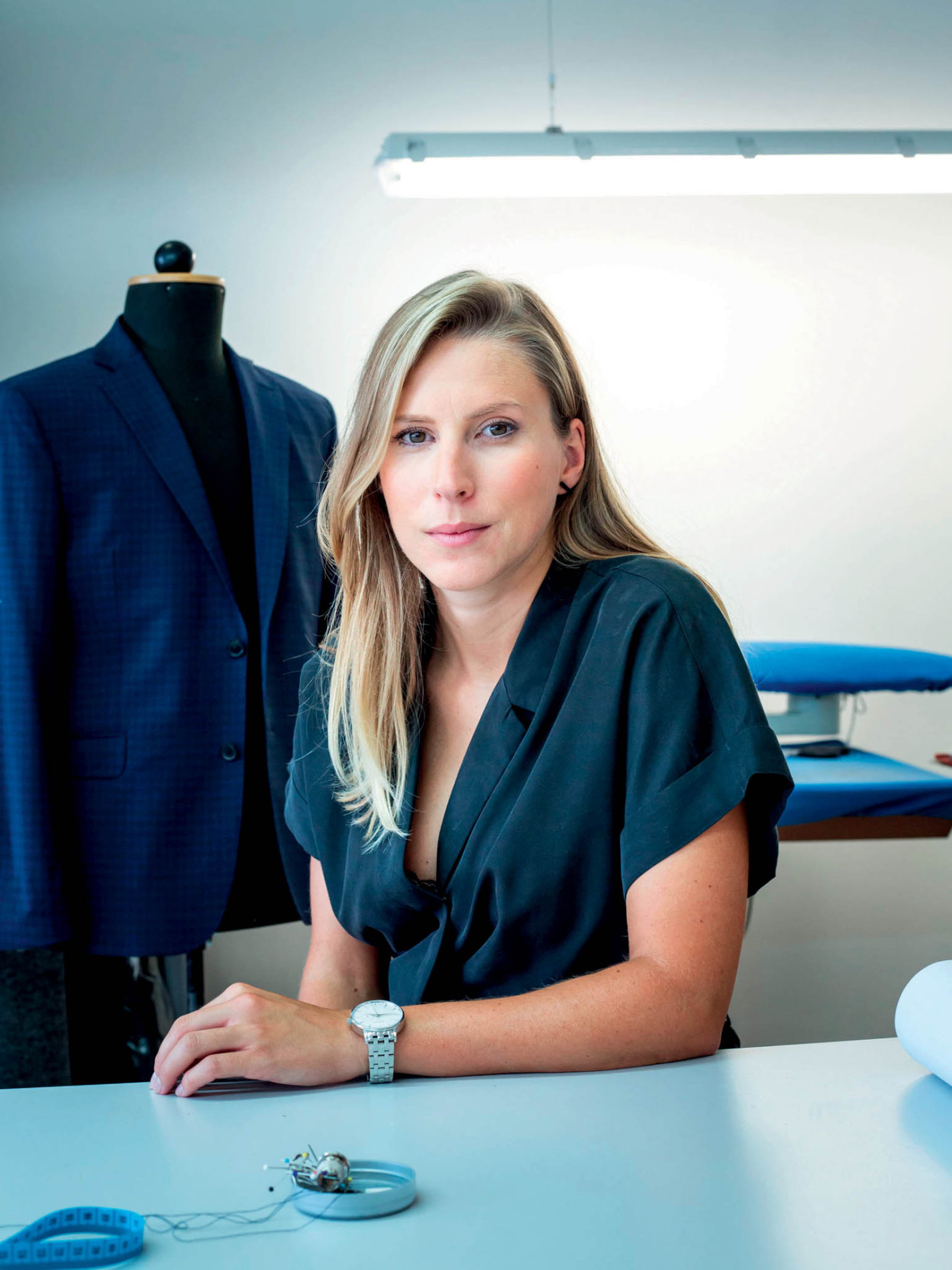Šéfdesignérka módního domu Blažek Jana Kuťková (Foto: Lukáš Němeček) jarvis_599d9042498e27acfc25b4ed.jpeg