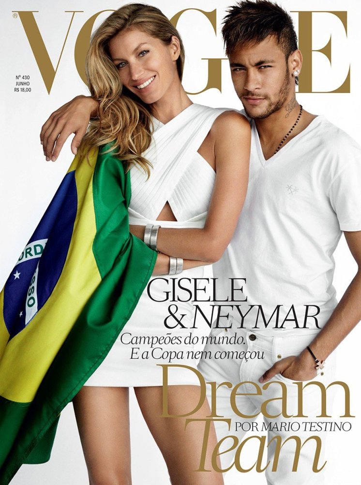 Obálka Vogue s Neymarem