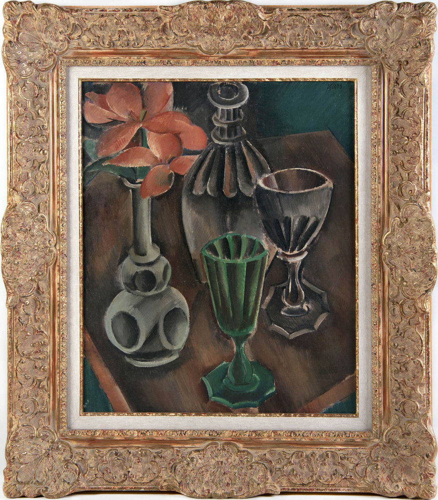 Kubistické zátiší, 1912–1914, olej na plátně, 55 x 46 cm